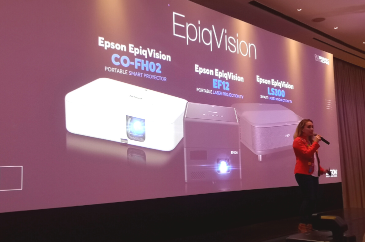 Epson presenta sus nuevos equipos EpiqVision: una nueva forma de entretenimiento